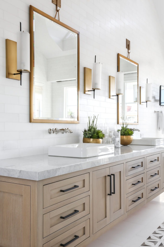 How To Mix Metals In Your Home For A Subtle But Eclectic Touch Lindye Galloway - Can You Mix Brushed Nickel And Chrome In Bathroom